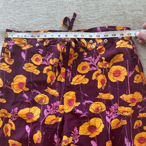 Coniglio Palm Beach Floral Wide-Leg Pants - Picture 4 of 8